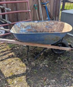 Steel basin Wheel Barrow