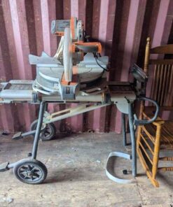 Ridgid 12" sliding Mitre saw and Stand