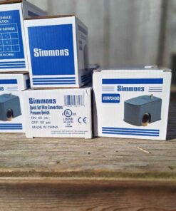 Simmons pressure switches for water pump #SIMPS4060 - 10X boxes total