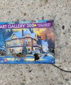 300 piece puzzle winter gathering