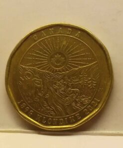 2021 Klondike Gold Rush loonie