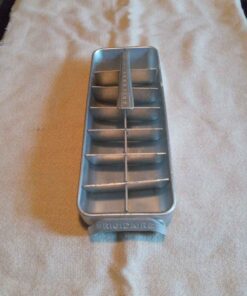 Vintage aluminum fridgadaire ice cube tray