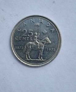 1973 Mountie quarter