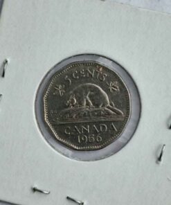 1956 hexagonal Canadian nickel