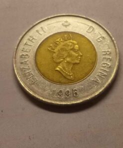 1996 Queens crown Toonie