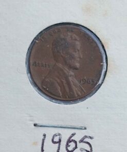 1965 American penny