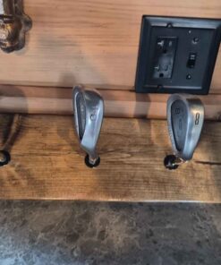 Vintage Golf Club Coat Rack