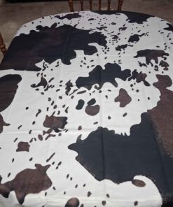 Cow design table cloth