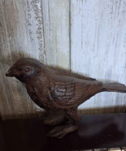 Antique cast iron bird