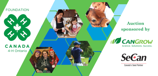 Ontario 4-H Foundation - 2026 Online Fundraising Auction