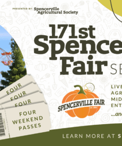 Four Weekend Passes to the Spencerville Fair