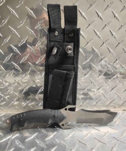 Hunting knife with sheath