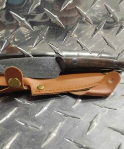 Hunting knife with sheath