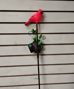 Solar powered cardinal stick light