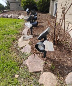 Moonrays solar powered landscape projection light