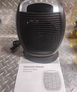 Factory refurbished digital fan heater with oscillation