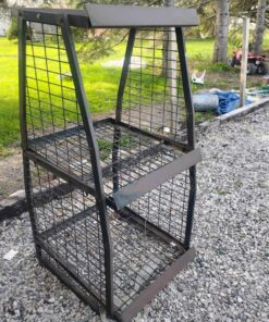 Metal display stand