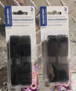 2 packages hook and loop fastener