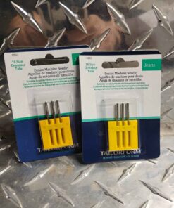 2 packages of denim machine needles