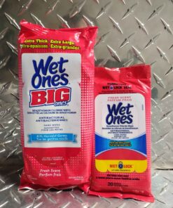 2 packages wet ones