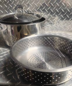 Lagostina 24cm dutch oven with steamer