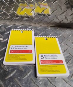 Qty 2 pocket size notepads