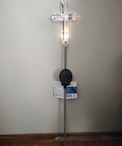 Solar powered acrylic cross