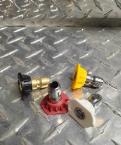 Pressure washer nozzles