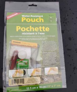 Water resistant pouch great for camping