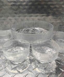 Glass berry set