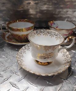 3 sets of royal Albert cup and saucers