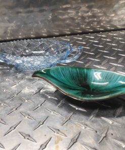 Blue mountain pottery and blue colored dish
