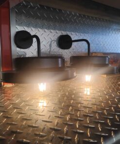 Wall mounted large solar lights