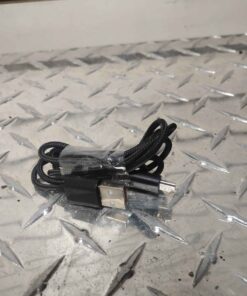 Black USB-C charge cord