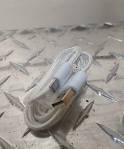 White USB-C charge cord