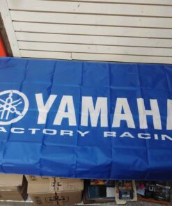 Blue Yamaha flag