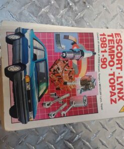 Chiltons repair manual escort - lynx