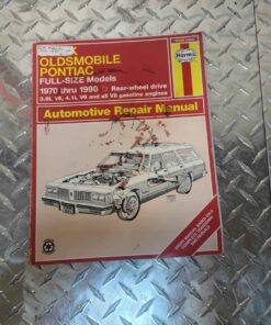 Oldsmobile Pontiac automotive repair manual