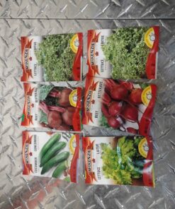 Assorted vegetable seeds