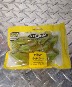 Fishing lures limetreuse color