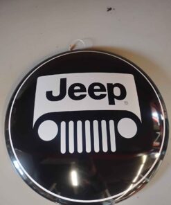 16" Jeep hubcap decor