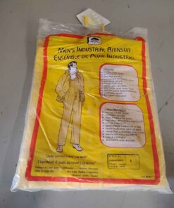Men's large industrial rain suit