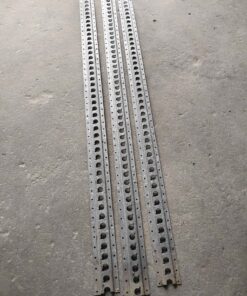 Trailer tie down rail