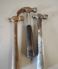 Ball pein and claw hammer joblot