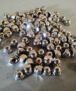 Domed 1/4 nuts