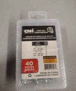 CNH 40 piece grease fittings