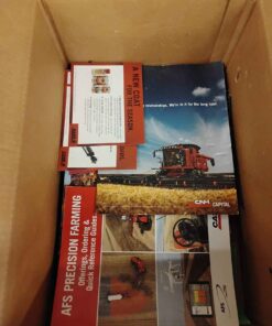 Box lot of assorted Case IH and more literature