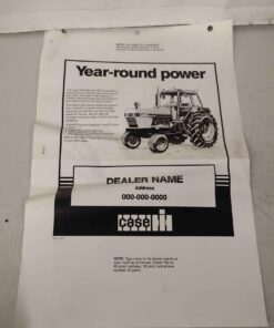 Vintage year round power literature