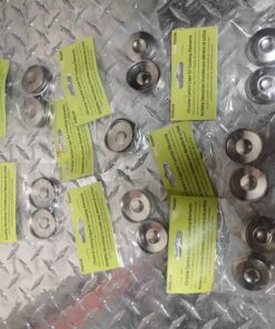 Chrome stove pieces
