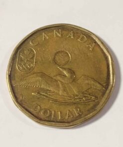2012 Olympic Games loonie .... with color change on edged